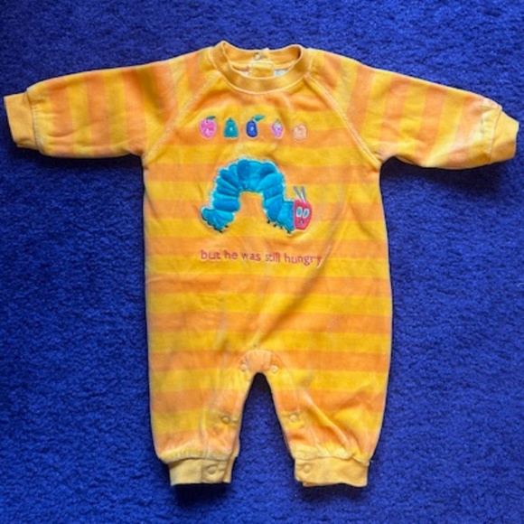 Eric Carle- The Very Hungry Caterpillar Onesie - 3-6 months